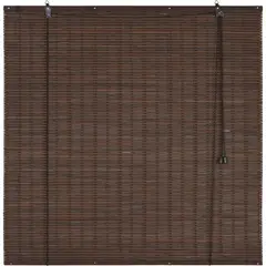 JUST HOME COLLECTION - Cortina Roller Bambú Café 100x100cm