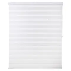 JUST HOME COLLECTION - Cortina Roller Día/Noche Blanco 200x250cm
