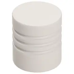 FIXSER - Jalador de Perilla Zamak Blanco Mate GA27 20 mm