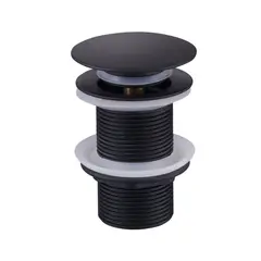 SENSI DACQUA - Desagüe Popup Negro 1-1/4 S/Reb