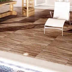 HOLZTEK - Cerámica Laminum Marrón 62x62cm 2.32m2 para piso