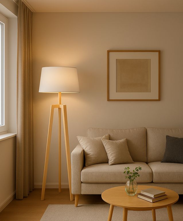 Lámpara de Pie Maite E27 60W