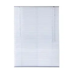 JUST HOME COLLECTION - Persiana Horizontal De Aluminio 160x165cm Blanco