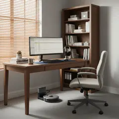 JUST HOME COLLECTION - Persiana Horizontal De PVC 160x165cm Taupe