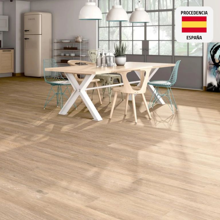 Porcelanato Marrón Maderado 20x120cm 1.68m2