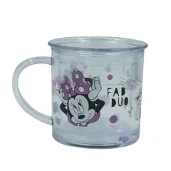 DISNEY - Mug Glitter Transparente Minnie