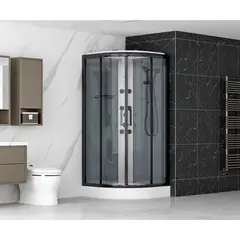 SENSI DACQUA - Cabina Curva 6mm 90x90x217cm