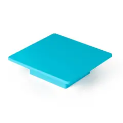 FIXSER - Jalador de Perilla Plástico ABS Turquesa PPL 86X86 mm
