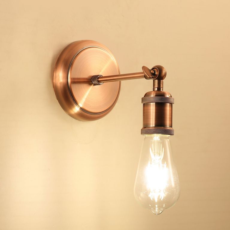 Aplique de Pared Peki Cobre 1 Luz E27