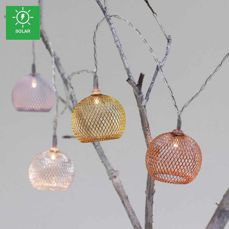 Guirnalda Solar Copones 10 Luces IP44