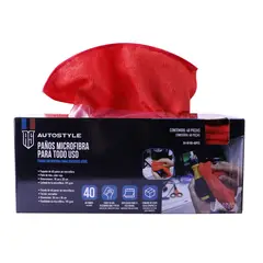AUTOSTYLE - Paños de Microfibra x 40 unidades