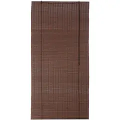 JUST HOME COLLECTION - Cortina Roller Bambú Café 120x250cm