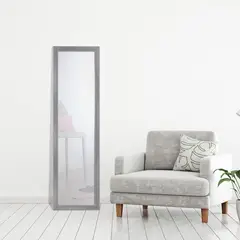 JUST HOME COLLECTION - Espejo para Colgar Onda Plata 30x120cm