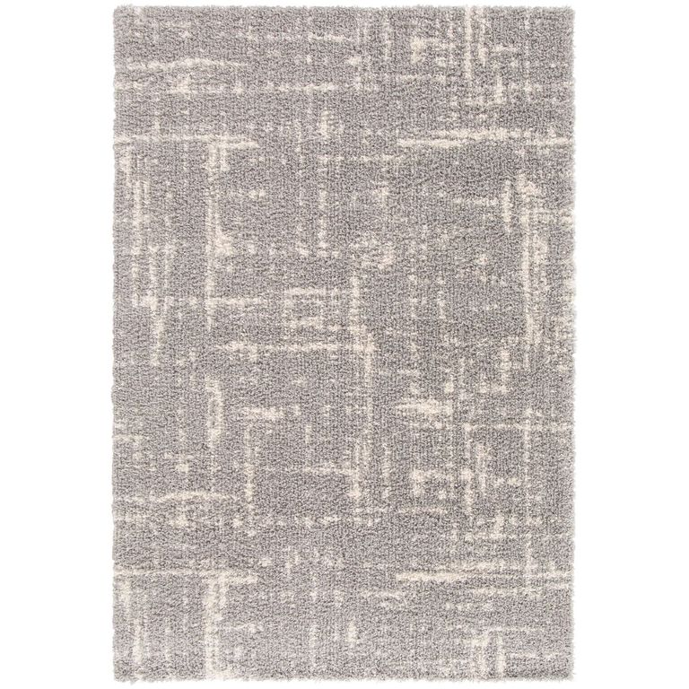 Alfombra Rectangular Gris Gipsy Grille 160x230cm