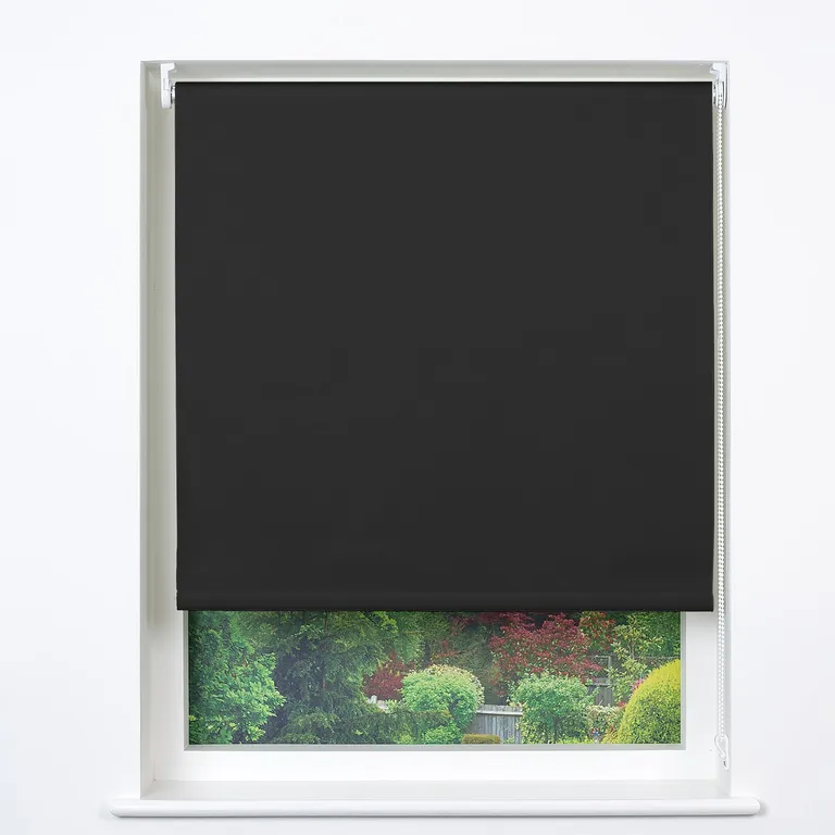 Cortina Roller Black Out 180x250cm Gris Oscuro