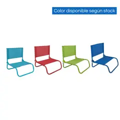 KLIMBER - Silla de Playa Beach Text Colores