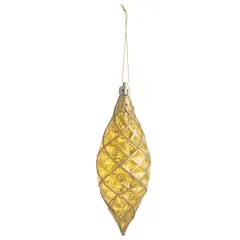 DEAR SANTA - Adorno Gold 14cm Candle Light D