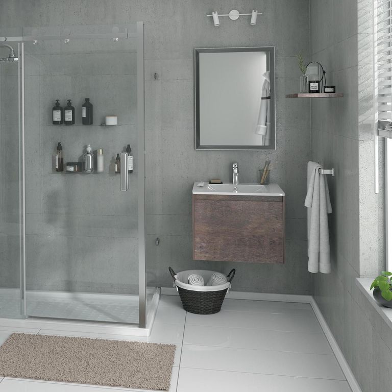 Cerámica Gris Cementicio 31x91cm 1.62 m2 Blaze