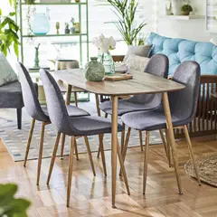 JUST HOME COLLECTION - Juego de Comedor 4 Sillas Yolanda