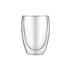 JUST HOME COLLECTION - Mug 350ml doble pared vidrio