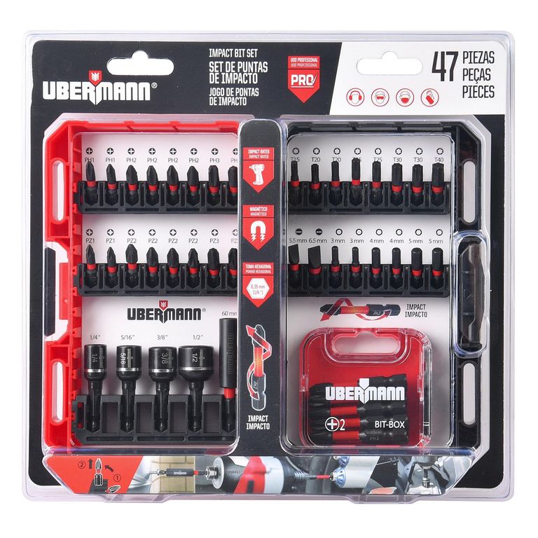 Set Accesorios Herramientas 47Pzs