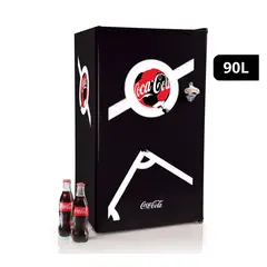 NOSTALGIA - Frigobar 90 Lt Coca Cola CKRF32CBWC-B Negro
