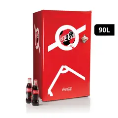 NOSTALGIA - Frigobar 90 Lt Coca Cola CKRF32CRWC-R Rojo