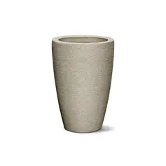 JUST HOME COLLECTION - Maceta Graf Cónico 65x43 Piedra