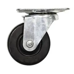 FIXSER - Rueda Giratoria Negro 2" 30Kg