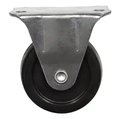 FIXSER - Rueda Fija 2" Negro 30Kg