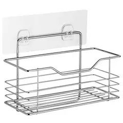 SENSI DACQUA - Canasta Adhesiva de Baño Multiuso