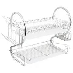 JUST HOME COLLECTION - Secaplatos 2 Niveles