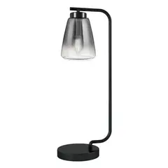 JUST HOME COLLECTION - Lámpara de Mesa Tunic Gris E14 1L