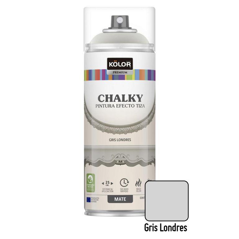 Chalky Spray Gris Londres 400ml