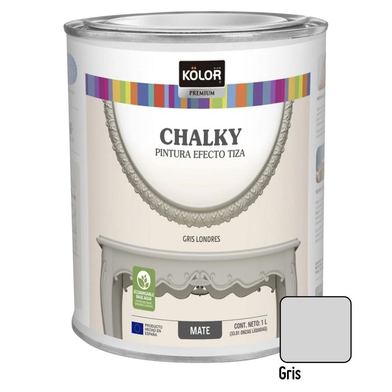 Chalky Brush Gris Londres 1L