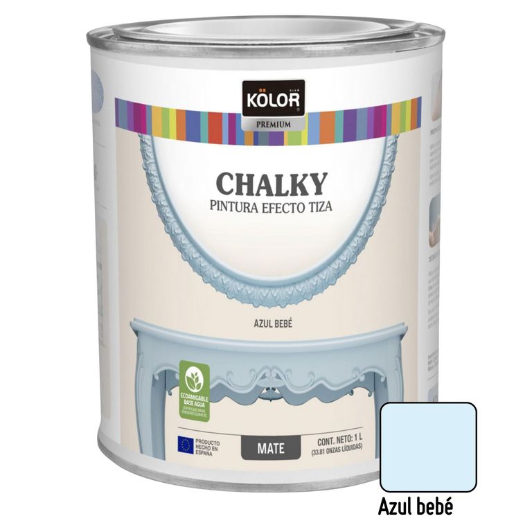 Chalky Brush Azul Bebé 1L