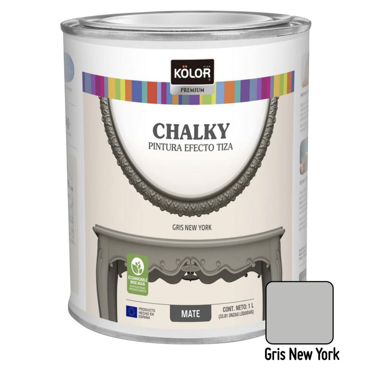 Chalky Brush Gris New York 1L