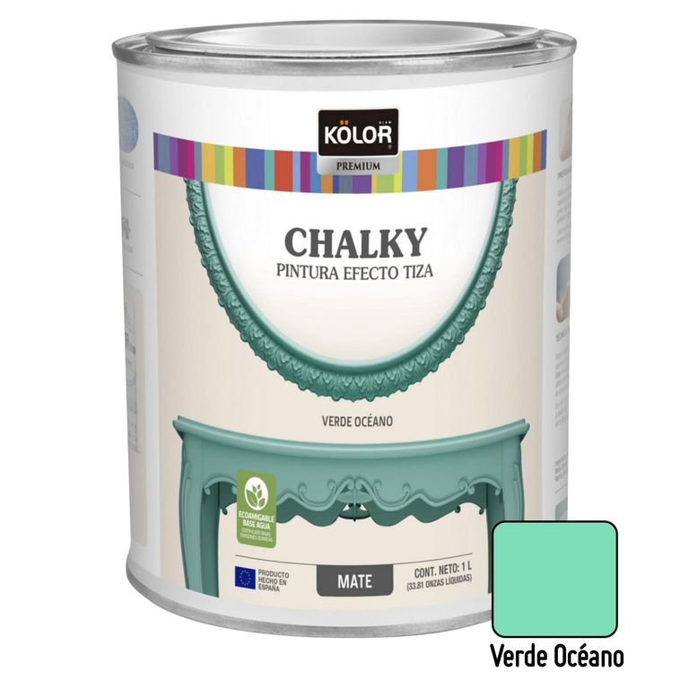 Chalky Brush Verde Océano 1L
