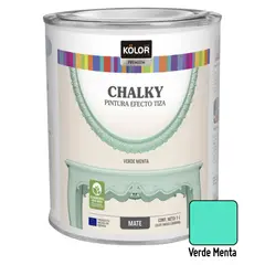 KOLOR - Chalky Brush Verde Menta 1L