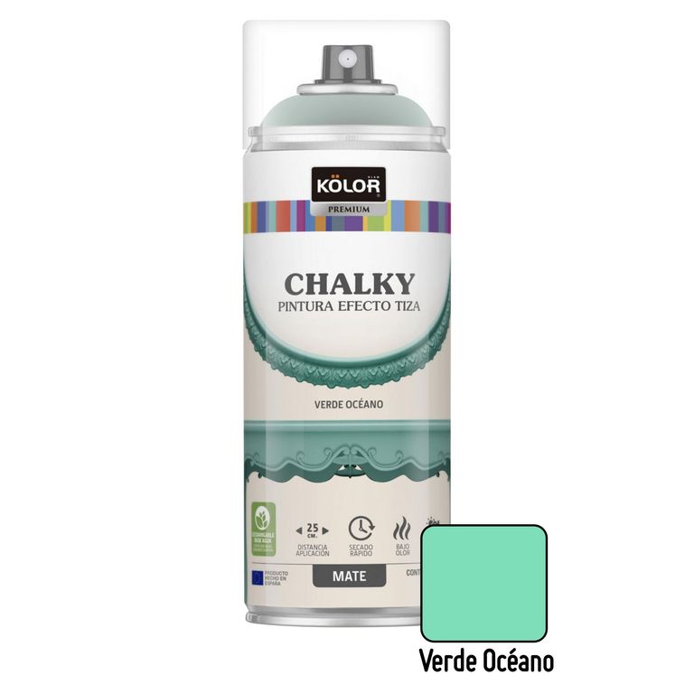 Chalky Spray Verde Océano 400ml
