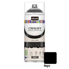 KOLOR - Chalky Spray Negro Carbón 400ml