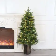 DEAR SANTA - Árbol de Navidad 120cm Maceta Verde