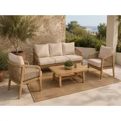 JUST HOME COLLECTION - Juego de Terraza Lucca para 5 Personas