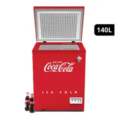 NOSTALGIA - Congeladora 140L Coca Cola CKRFCF50CR Rojo