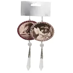 DEAR SANTA - Set x2 Adorno Navidad Marco Antique