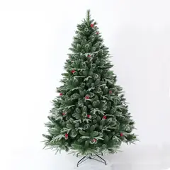 DEAR SANTA - Árbol de Navidad 210cm 1256 Ramas Berries Verde