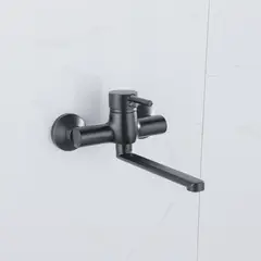 SENSI DACQUA - Monomando Cocina Milan Negro