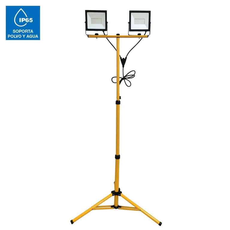 Trípode LED 50Wx2 9000LM Luz Fría