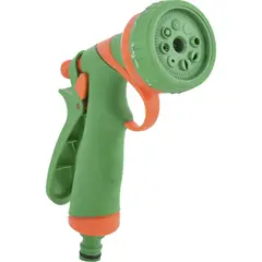 ERGO - Pistola de Riego con Mango Antideslizante 8 Funciones