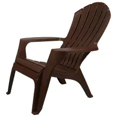 JUST HOME COLLECTION - Sillón de Resina Chocolate 89x76x91 cm